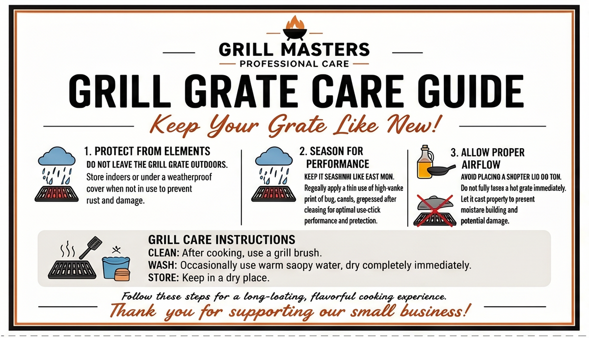 Rectangular Grill Grate
