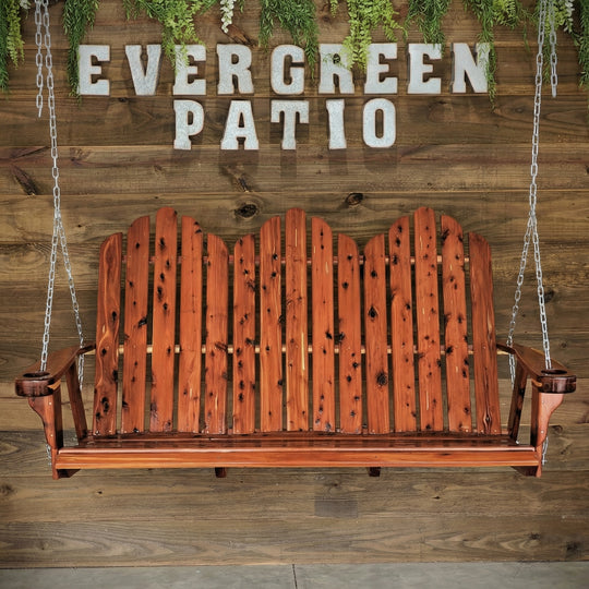 Homestead - Triple Adirondack Cedar Swing