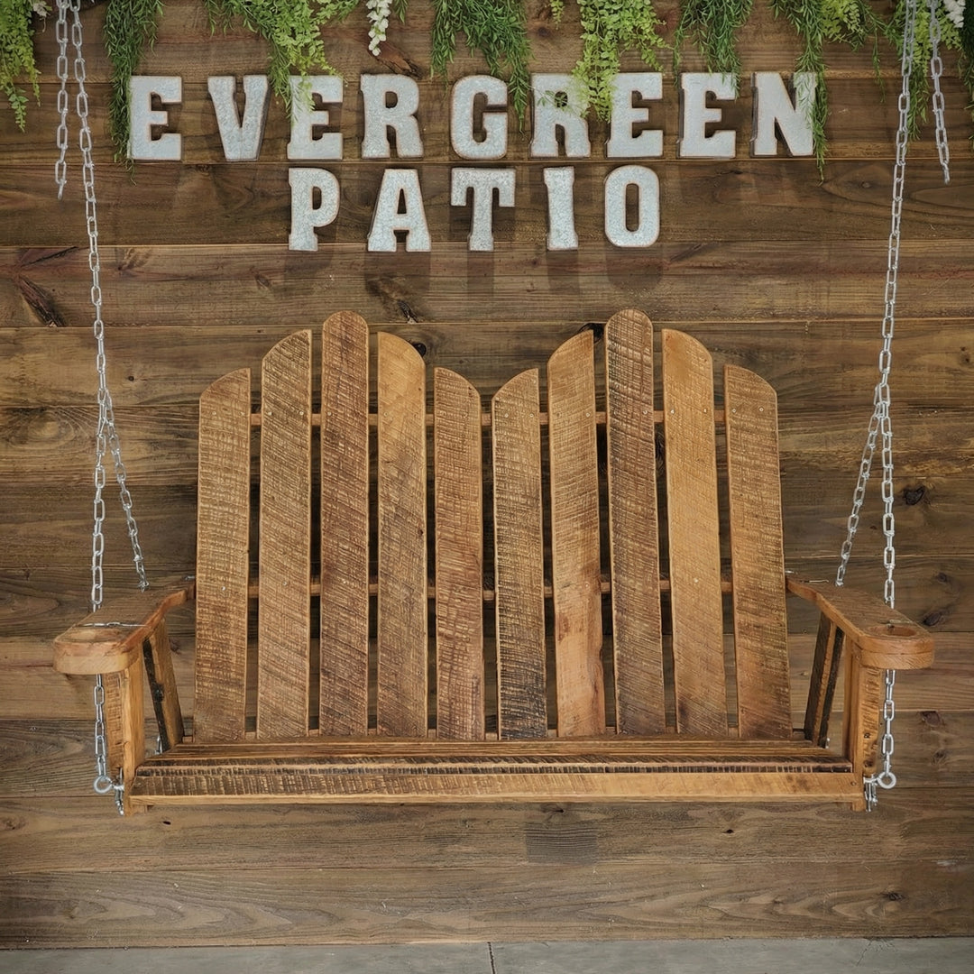 Reclaimed Oak Double Swing