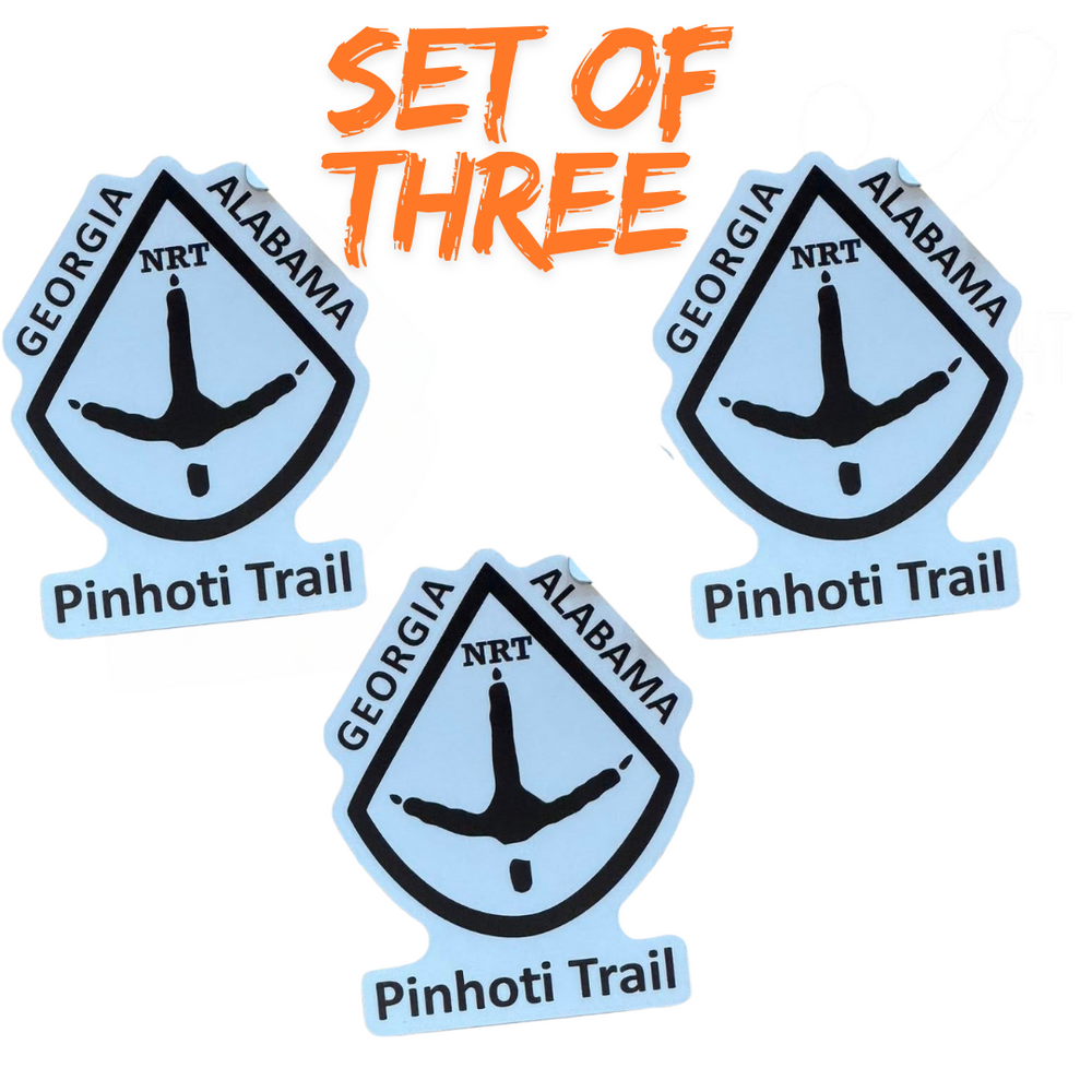 Pinhoti Stickers Set of 3