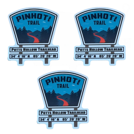 Pinhoti Stickers Set of 3