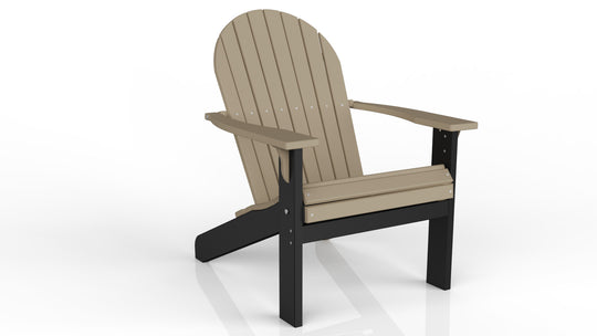 Deluxe Tall and Wide Poly Adirondack Chair