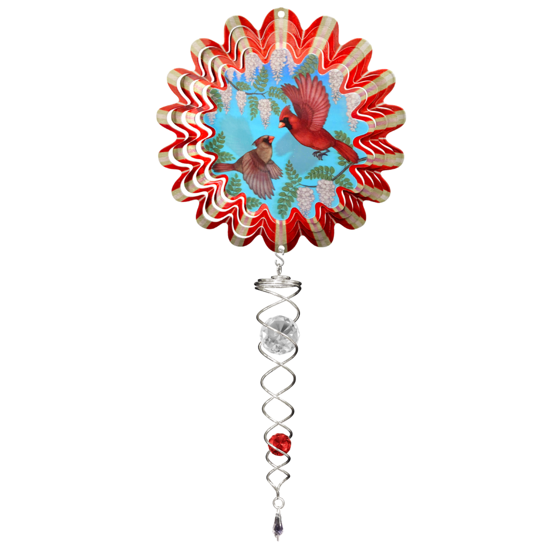 Animated Cardinals - Mini Set Wind Spinner