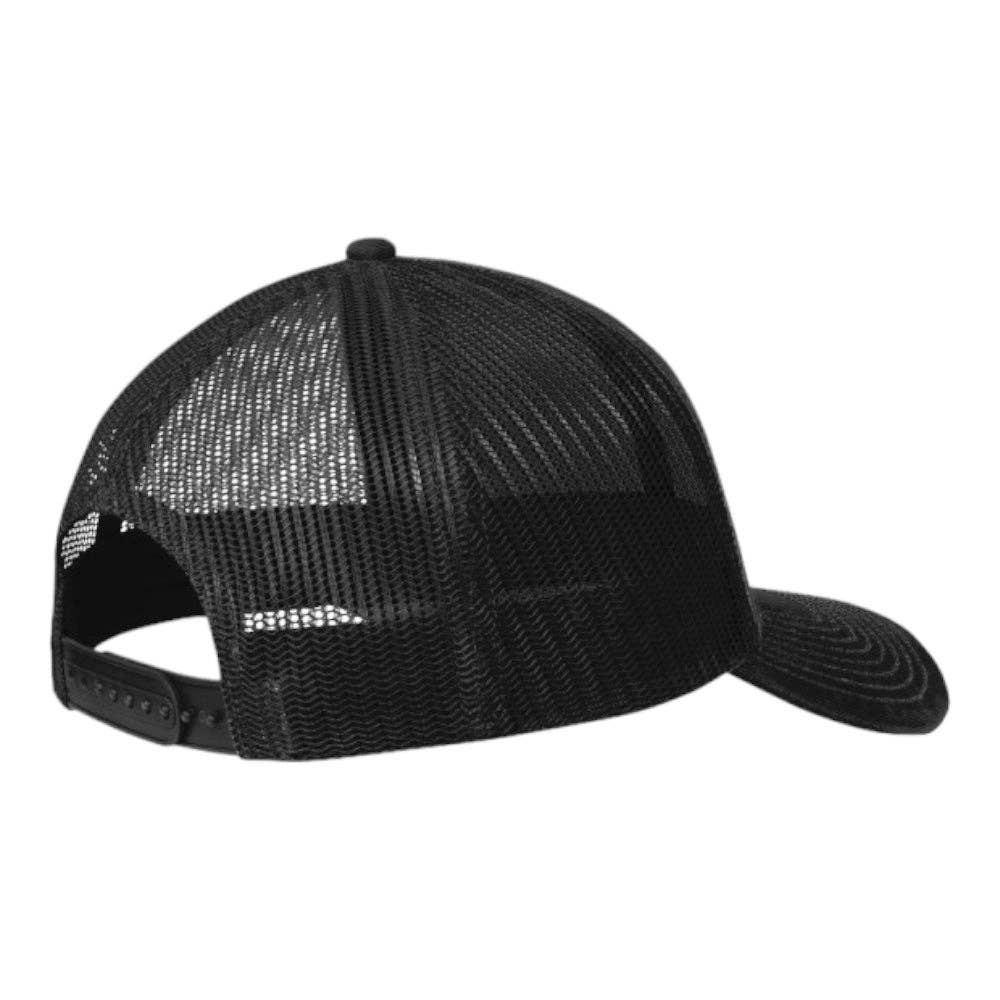 Port Authority® C402 Snapback Trucker Cap: Purple/White