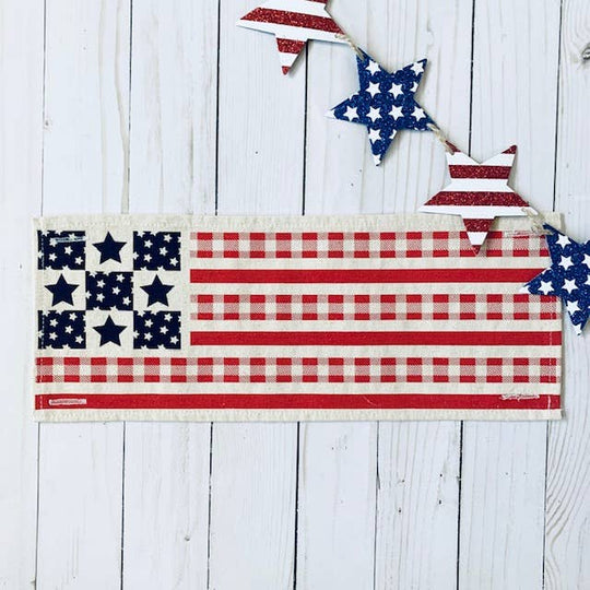 Holiday Panel: Summer 4th of July USA BARN QUILT FLAG