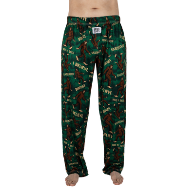 BigFoot Forrest Green Lounge Pants: Large