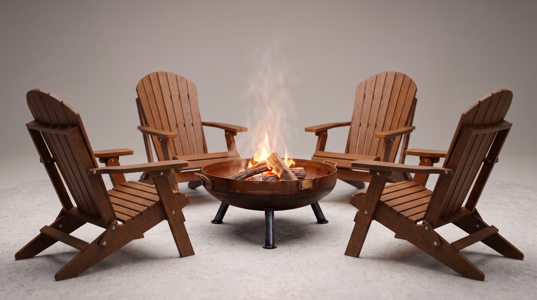 30" Scout and Deluxe Adirondack Chair Bundle