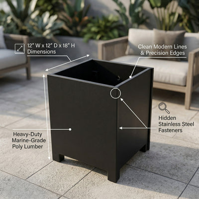 Arvo Square Box, Small