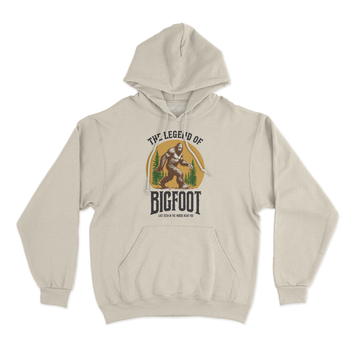 The Legend of Bigfoot Hoodie: Large