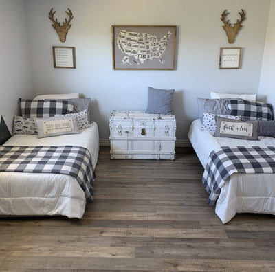 Charcoal/Cream Stripes:  Pillow ONLY (with insert)