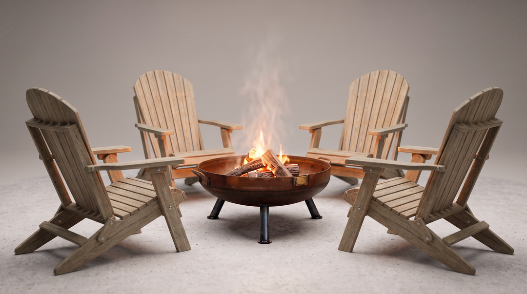 30" Scout and Deluxe Adirondack Chair Bundle