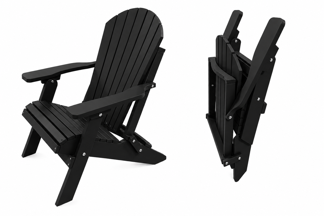 Deluxe Folding Adirondack Chair
