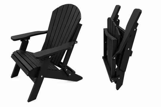 Deluxe Folding Adirondack Chair