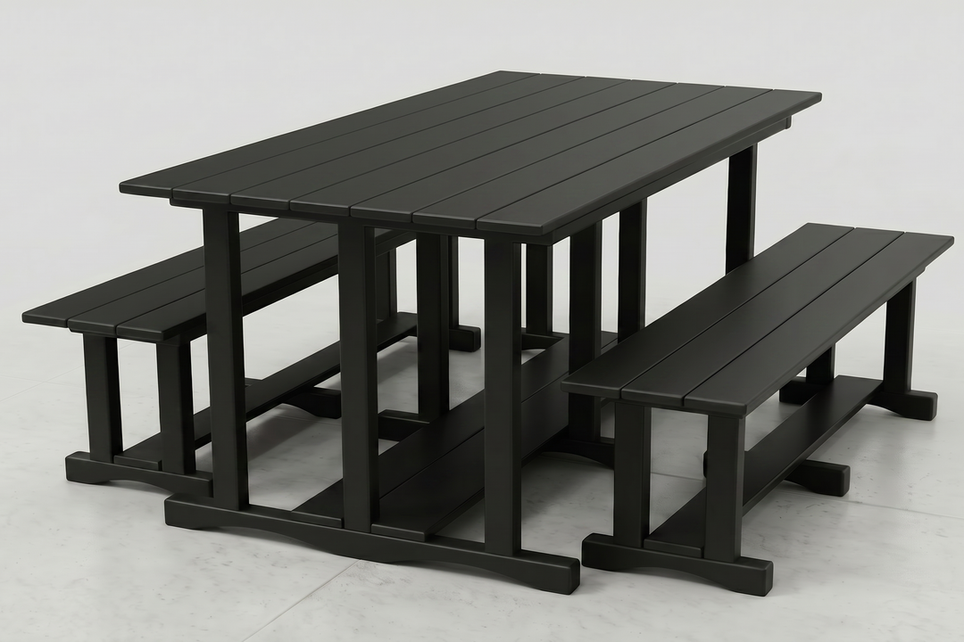 Poly Grove - 3 Piece Picnic Table Set w/ Benches