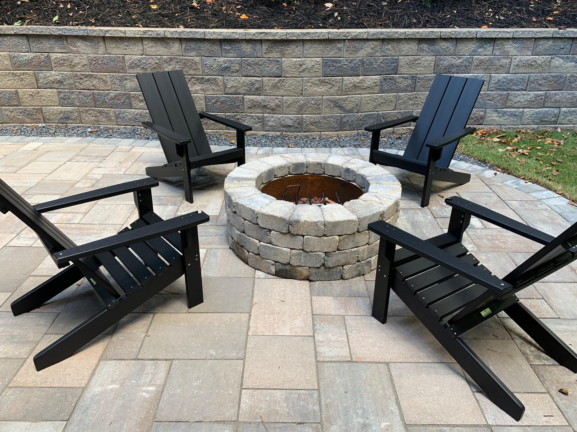 Modern fire pit chairs hot sale