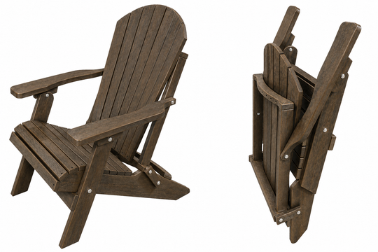 Deluxe Folding Adirondack Chair