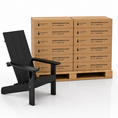 Set of 12 Modern Adirondack Chairs Bulk Discount