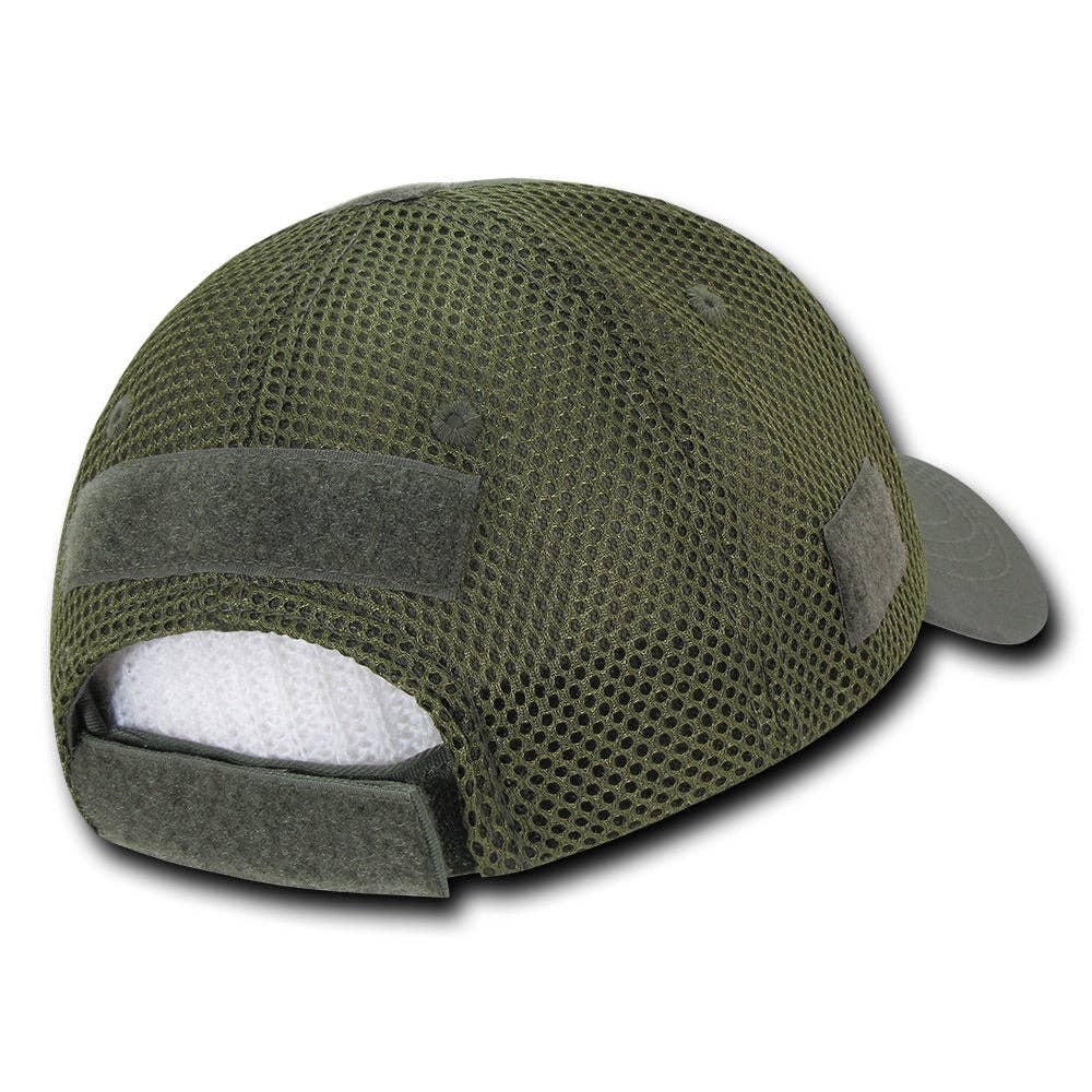 Tactical Operator Hat Air Mesh Baseball Cap Patch Military Army - Rapdom T80: Grey