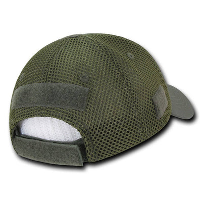 Tactical Operator Hat Air Mesh Baseball Cap Patch Military Army - Rapdom T80: Grey
