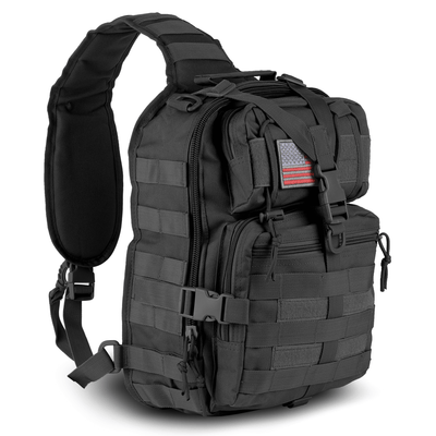 XGear 14L Range Sling Bag Backpack with Adjustable Strap: Khaki