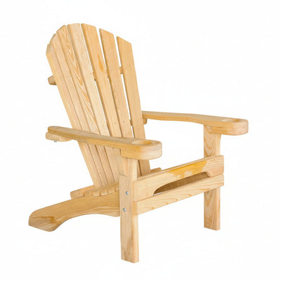 Homestead Amish Cypress Fanback Adirondack Chair