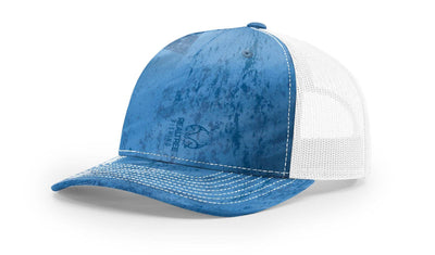 Richardson 112PFP Printed Five Panel Trucker Hat Camo Cap - 112 PFP: Realtree Edge/Blaze Orange