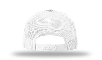 Richardson 112PFP Printed Five Panel Trucker Cap New Colors for 2025: Harvest Duck Camo/Light Tan