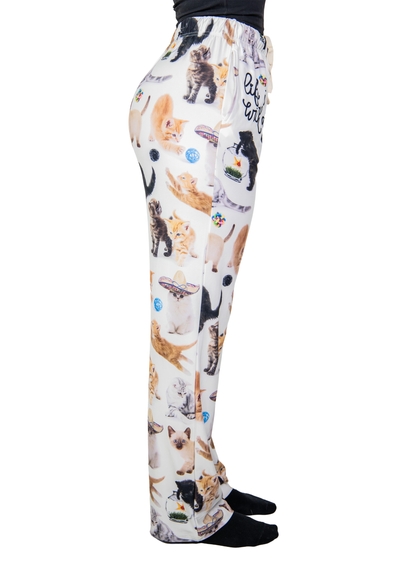 Life Is Better With A Cat  Lounge Pants: LARGE