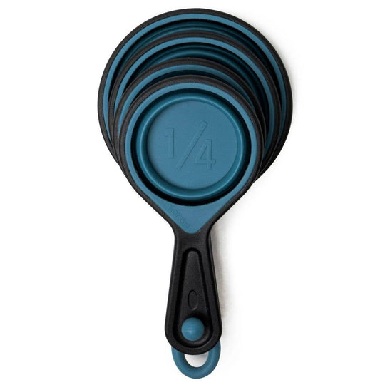 Krumbs Kitchen Silicone Collapsible Measuring Cups 4pcs Set