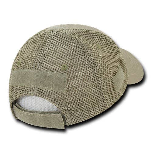Tactical Operator Hat Air Mesh Baseball Cap Patch Military Army - Rapdom T80: Grey
