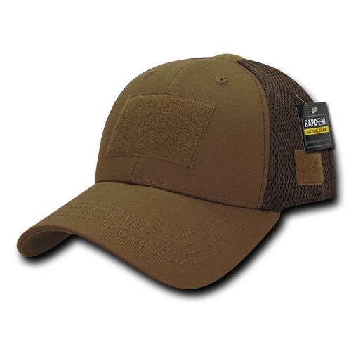 Tactical Operator Hat Air Mesh Baseball Cap Patch Military Army - Rapdom T80: Grey