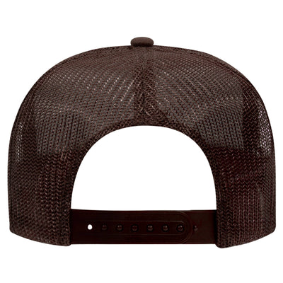 Otto 5-Panel High Crown Foam Trucker Hats, Mesh Back Cap - 39-165: Purple