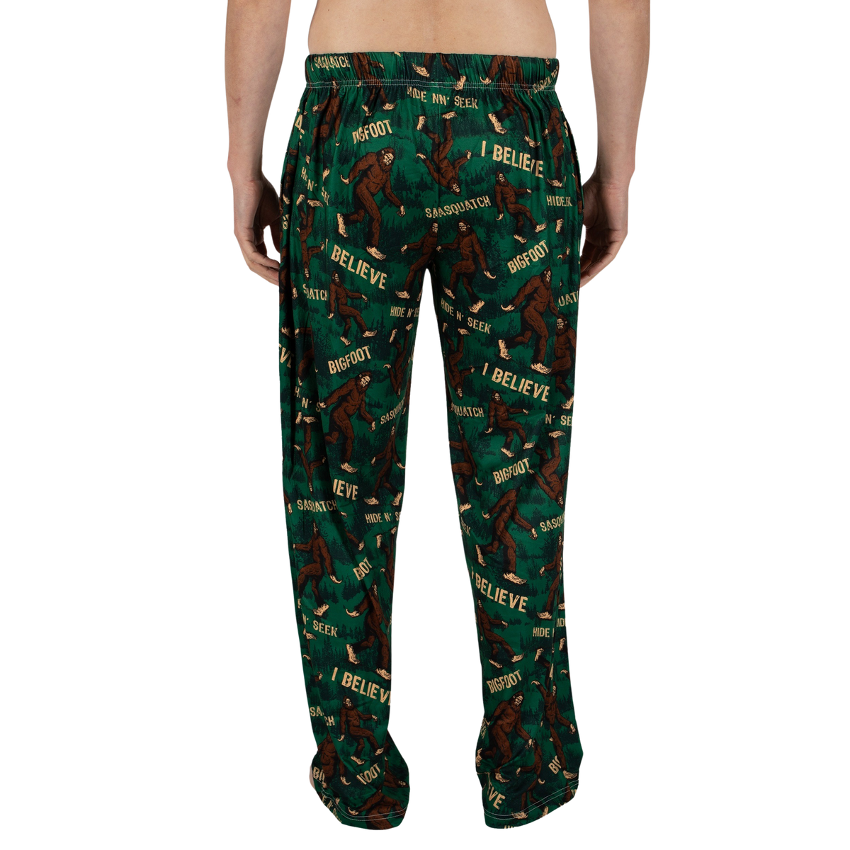 BigFoot Forrest Green Lounge Pants: Large