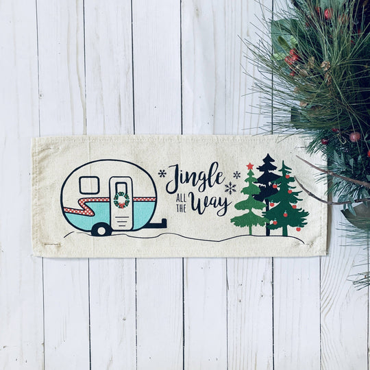 Holiday Panel: Vintage Camper Christmas