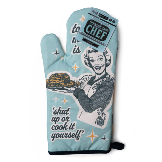 Two Left Feet Reluctant Chef Oven Mitt Assortment