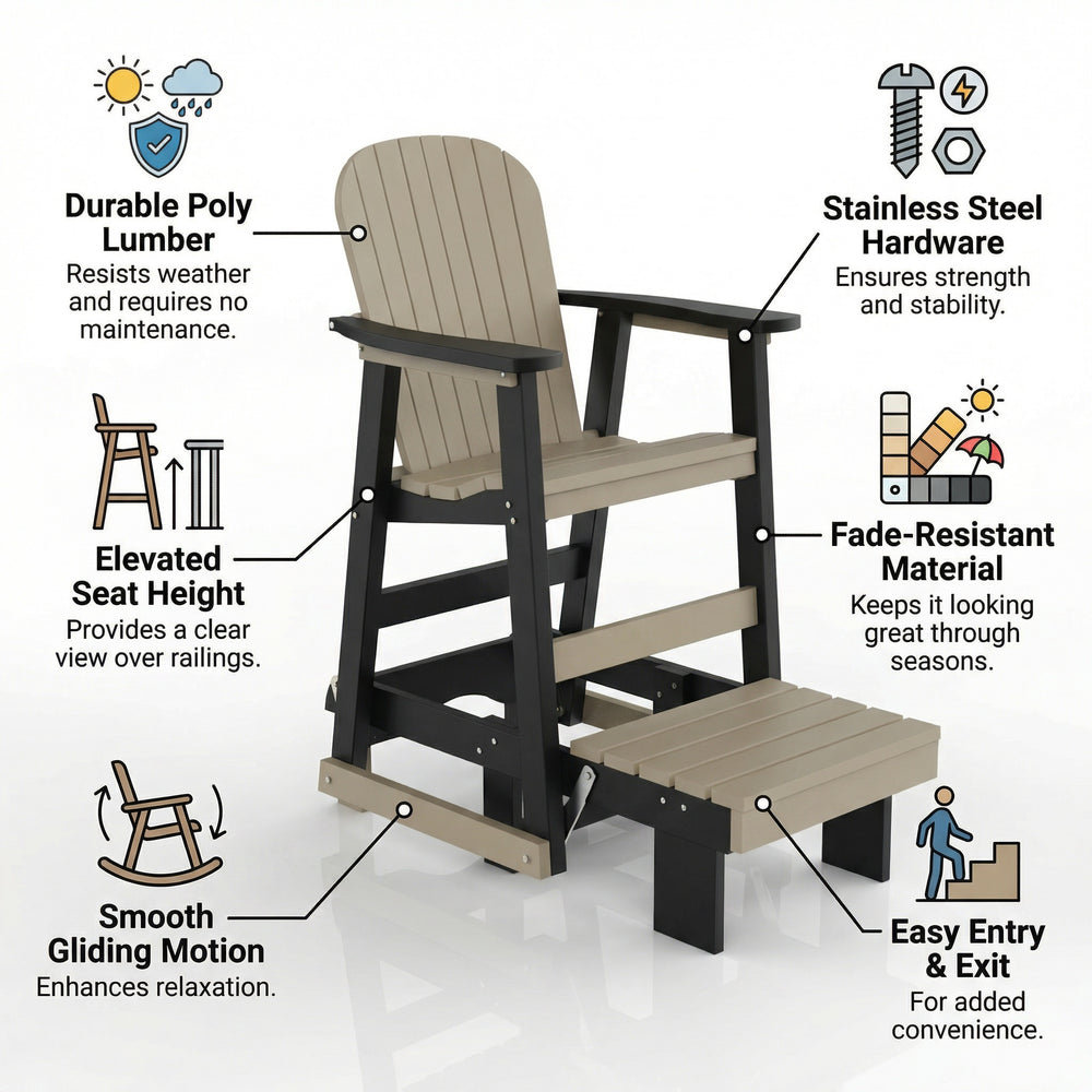Poly Grove - Balcony Glider
