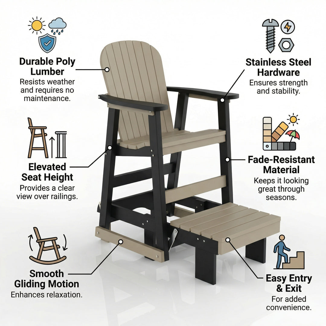 Poly Grove - Balcony Glider