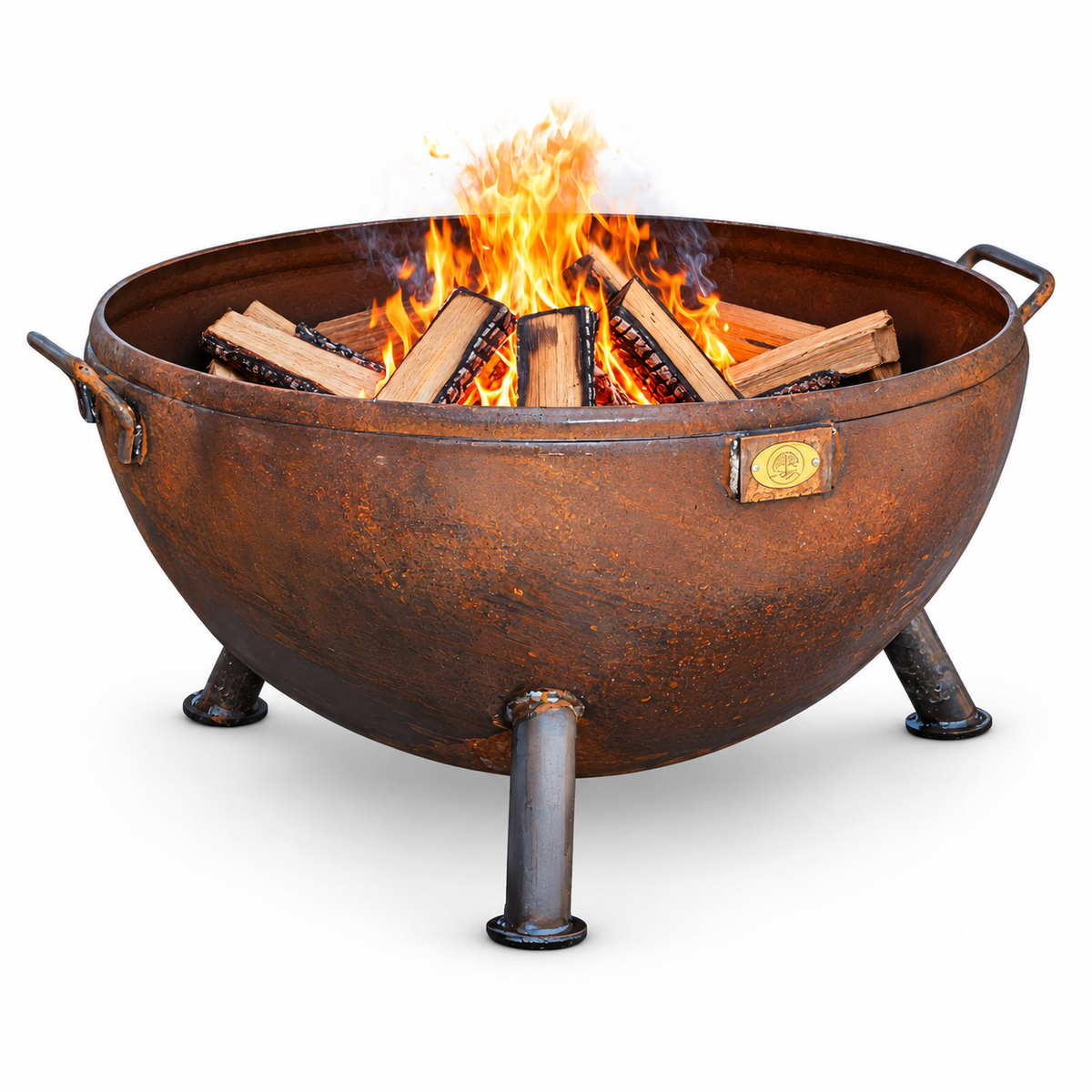 30-inch Pioneer fire pit by Evergreen Patio