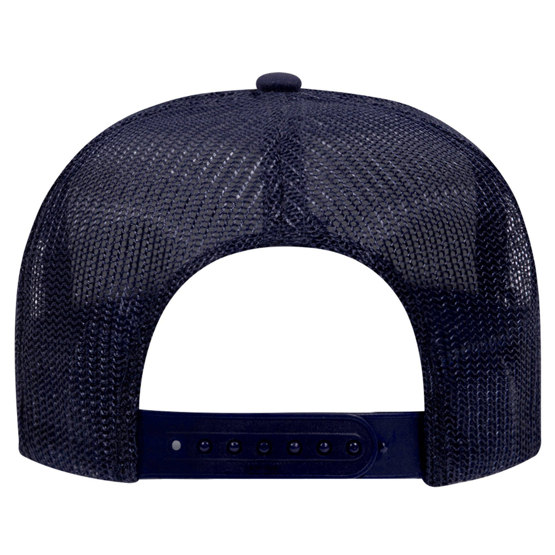 Otto 5-Panel High Crown Foam Trucker Hats, Mesh Back Cap - 39-165: Purple