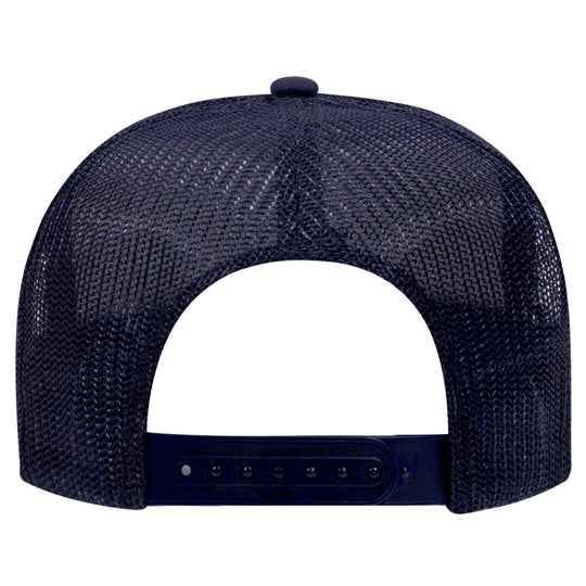 Otto 5-Panel High Crown Foam Trucker Hats, Mesh Back Cap - 39-165: Purple