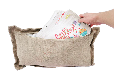 Burlap: Pillow ONLY (with insert)