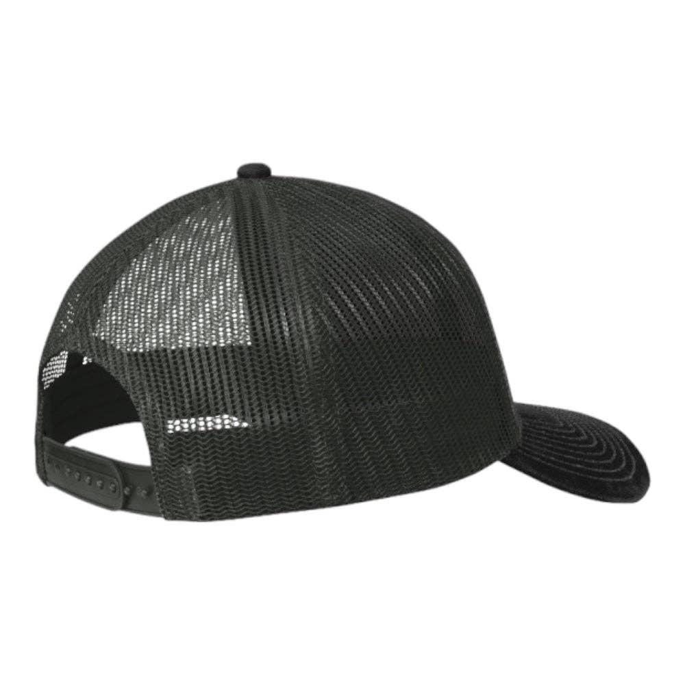 Port Authority® C402 Snapback Trucker Cap: Purple/White