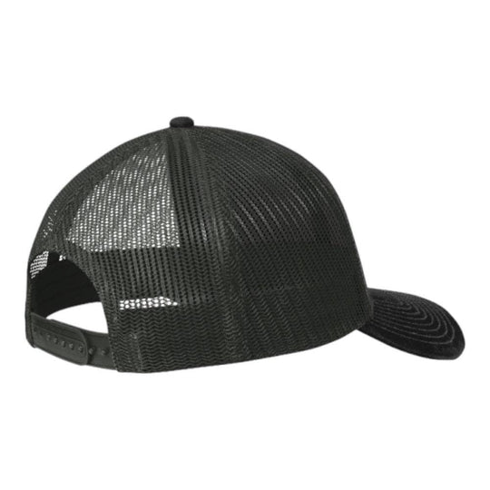 Port Authority® C402 Snapback Trucker Cap: Purple/White