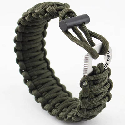 Off-the-Grid Survival Bracelet (16/pk. assortment)