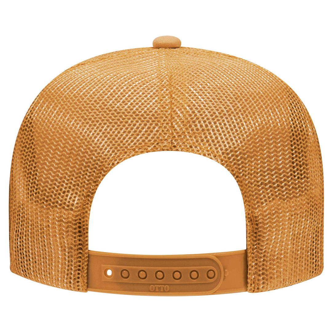 Otto 5-Panel High Crown Foam Trucker Hats, Mesh Back Cap - 39-165: Purple