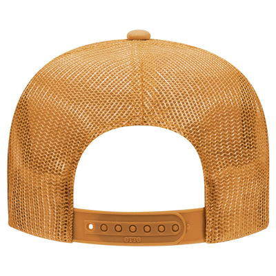Otto 5-Panel High Crown Foam Trucker Hats, Mesh Back Cap - 39-165: Purple
