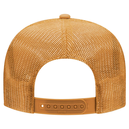 Otto 5-Panel High Crown Foam Trucker Hats, Mesh Back Cap - 39-165: Purple