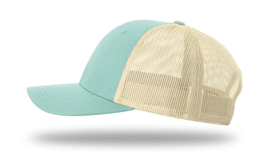 Richardson 115 Low Pro Trucker Cap: Navy / MD-LG