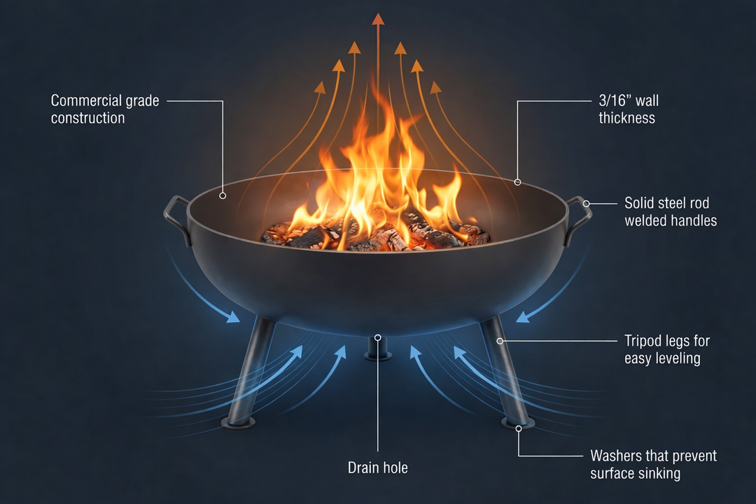 Pioneer 41" Fire Pit