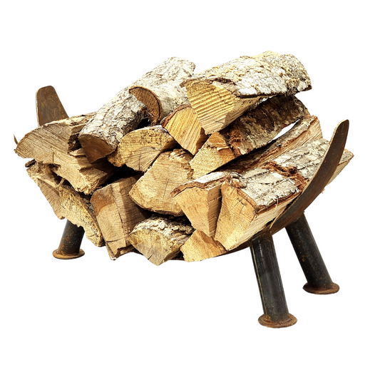 Crescent Fire Wood Holder